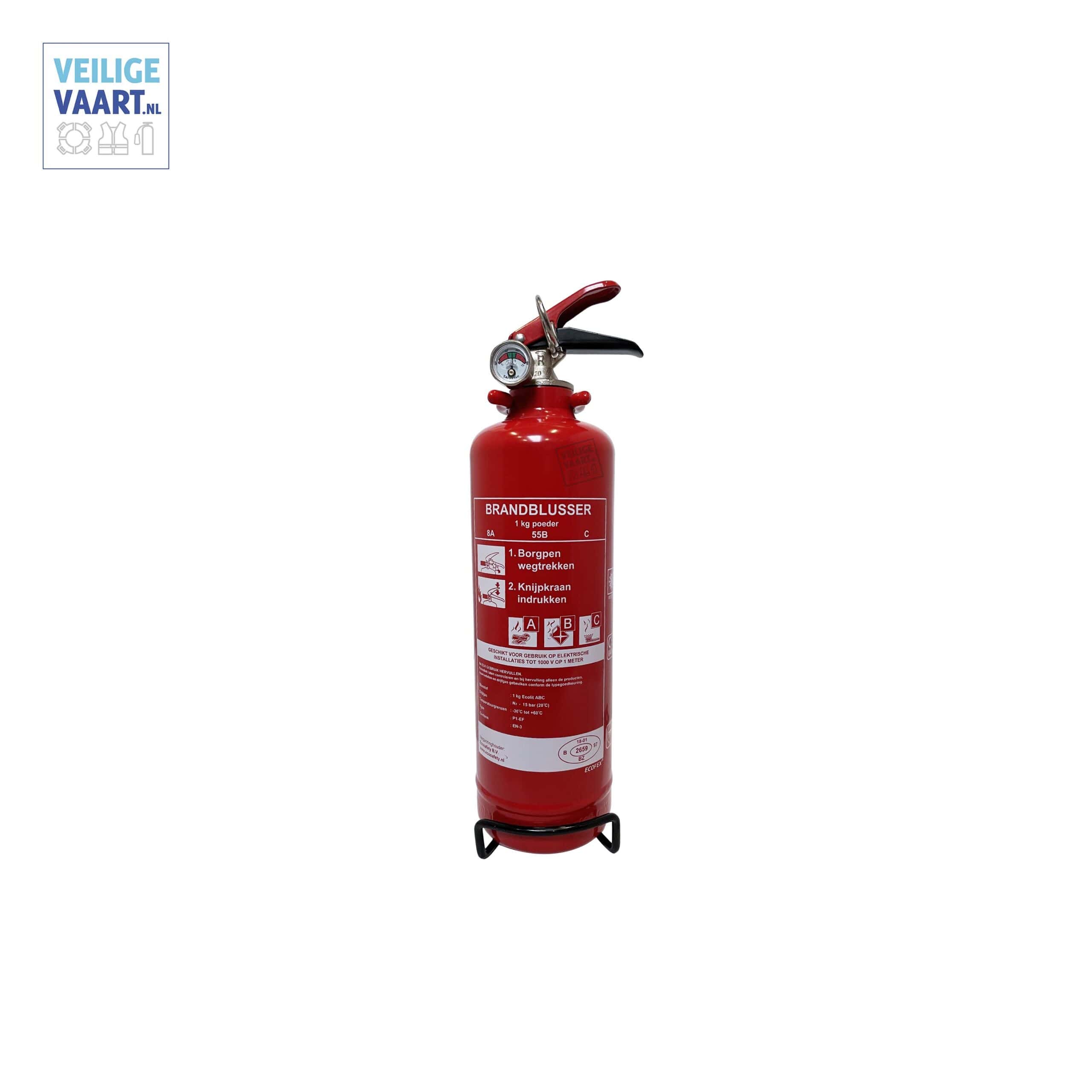 Pulverfeuerlöscher 1kg