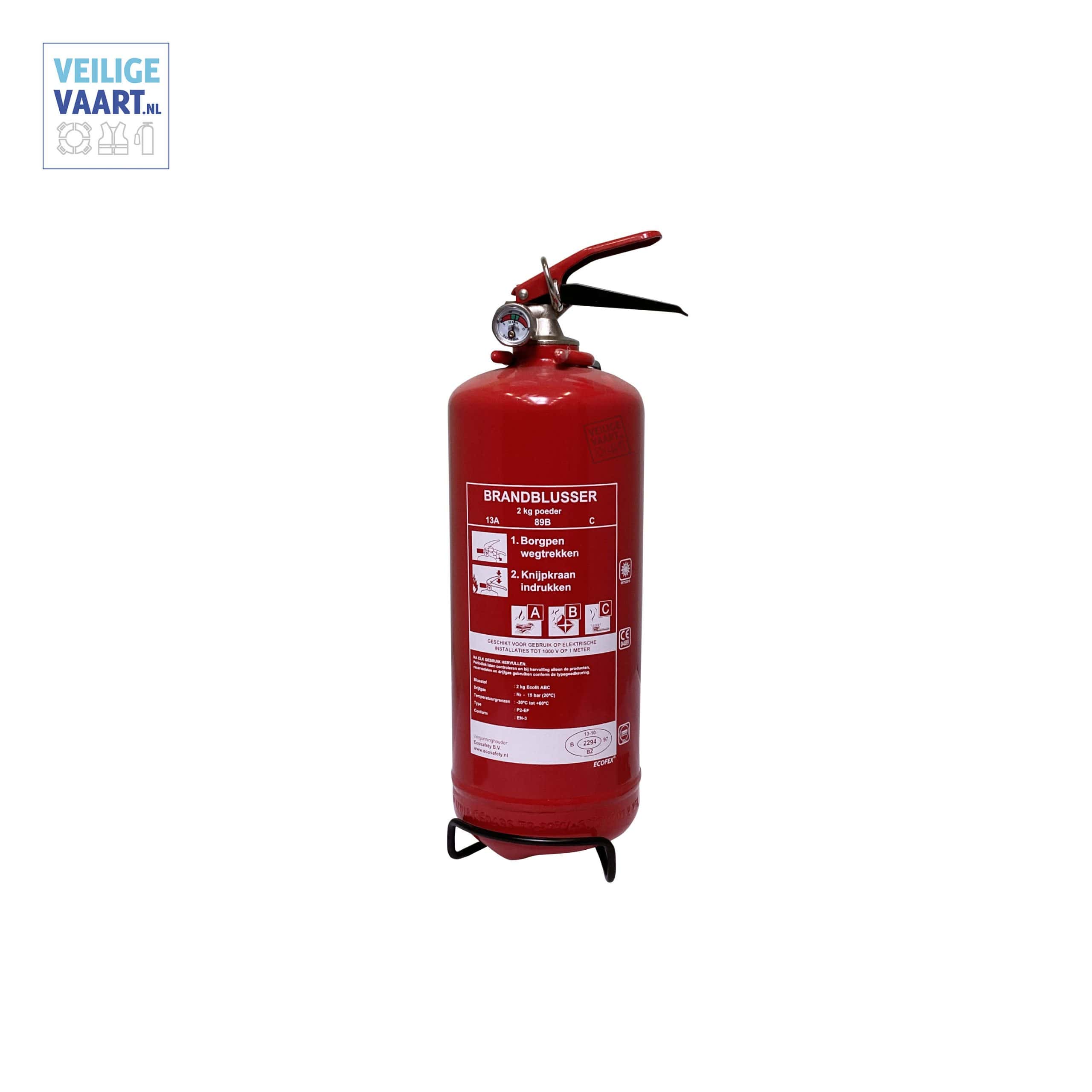 Pulverlöscher kompakt und klein, Feuerlöscher