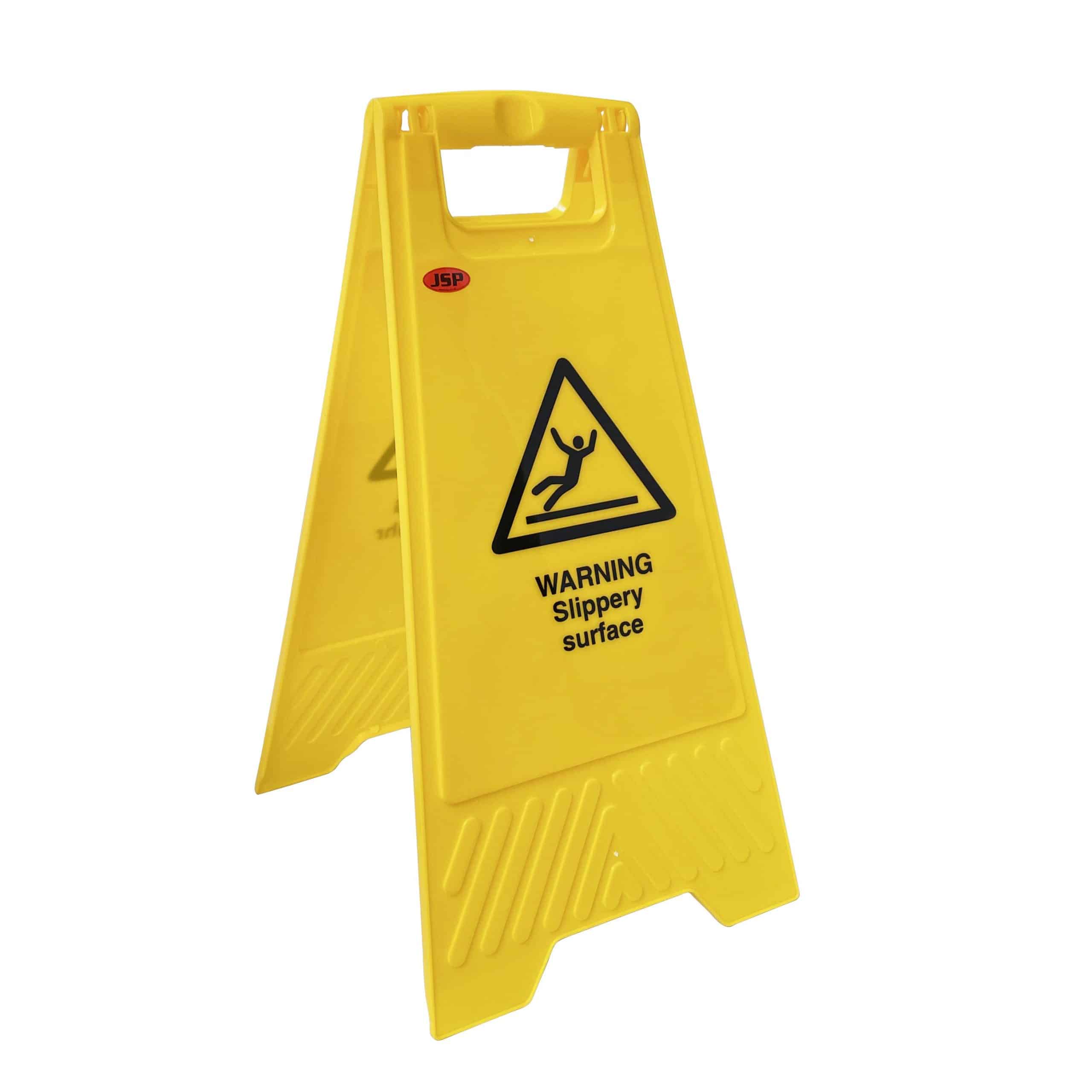 Warnschild rutschig JSP